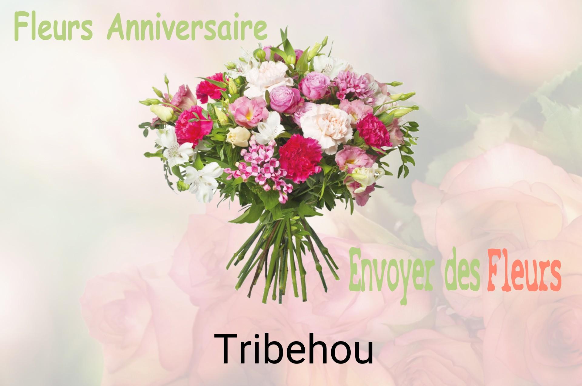 Bouquet de fleurs d’anniversaire livré à Tribehou